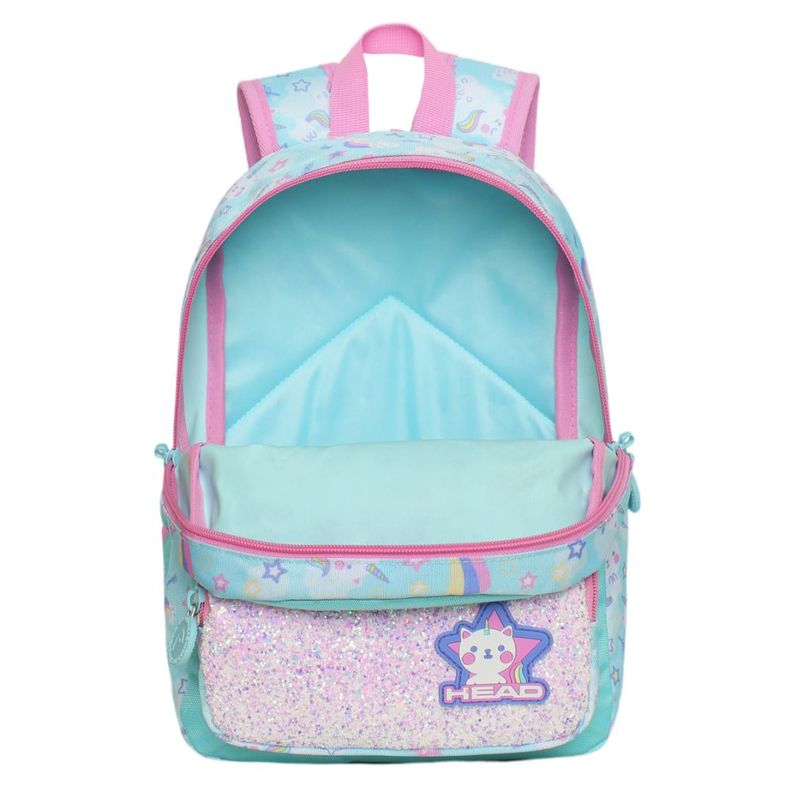 Mochila Infantil Niña Pop Gaticornio Menta Head-2