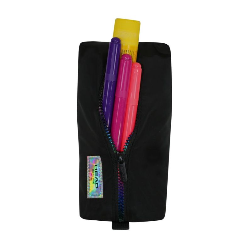 Estuche Infantil Mujer Alto Holographic Negro Head-3