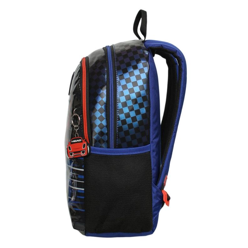 Mochila Infantil Niño Bionica Racing Azul Head-4