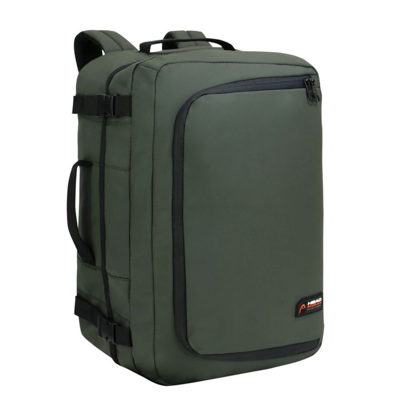Mochila De Viaje Premium Traveler Verde Militar Head-0