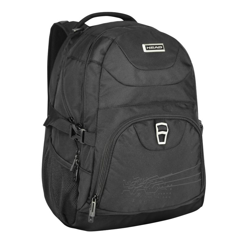 Mochila Porta Laptop New Q7 40L Negro Head-0