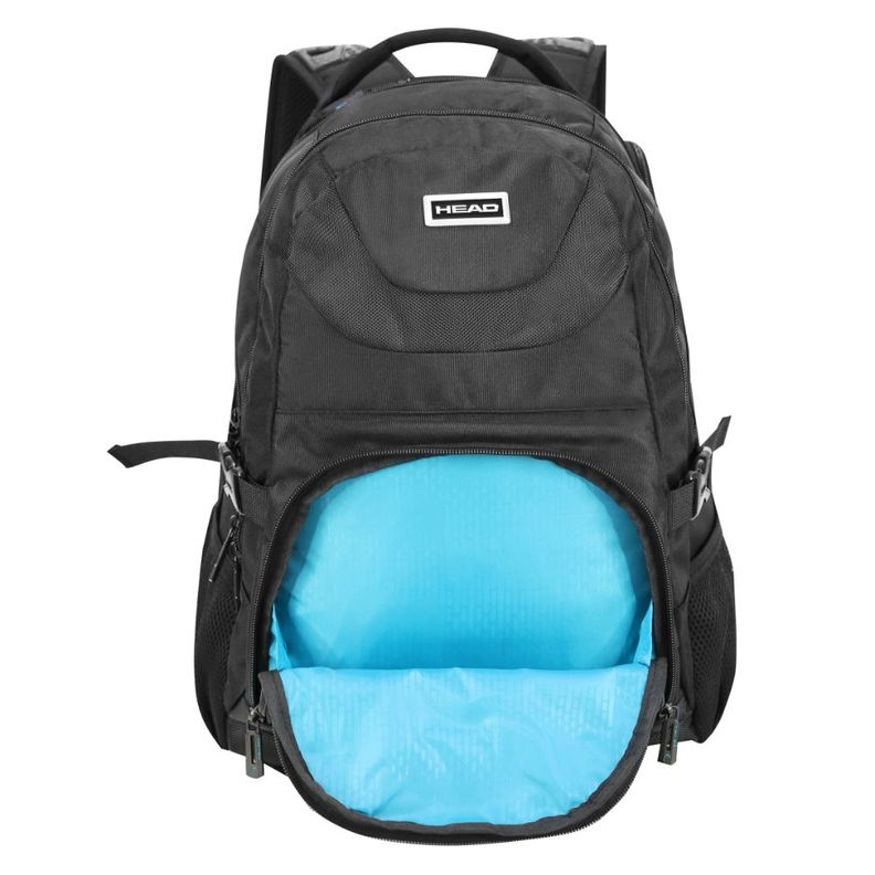 Mochila Porta Laptop New Q7 40L Negro Head-2