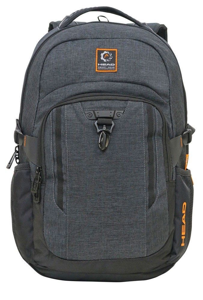 Mochila Ejecutiva Tracker Gris Head-4