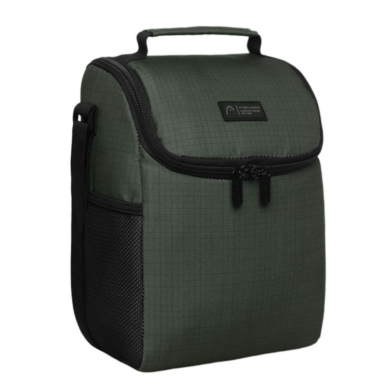 Lonchera Termica Greenland Cuadros Verde Head-0