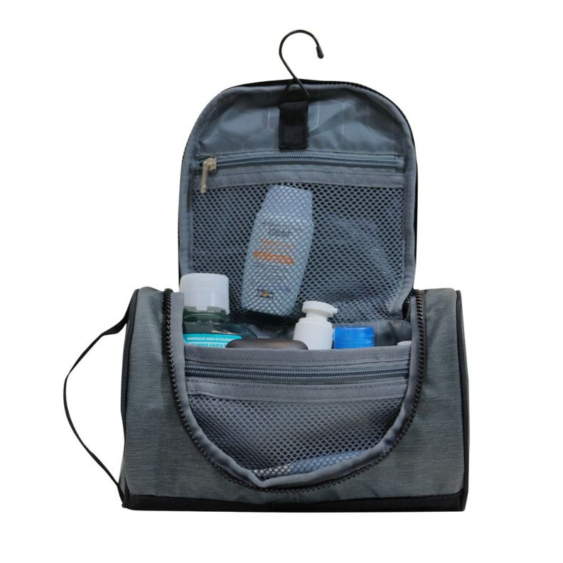 Neceser Rugby Reverse Melange Gris Oscuro Head-3