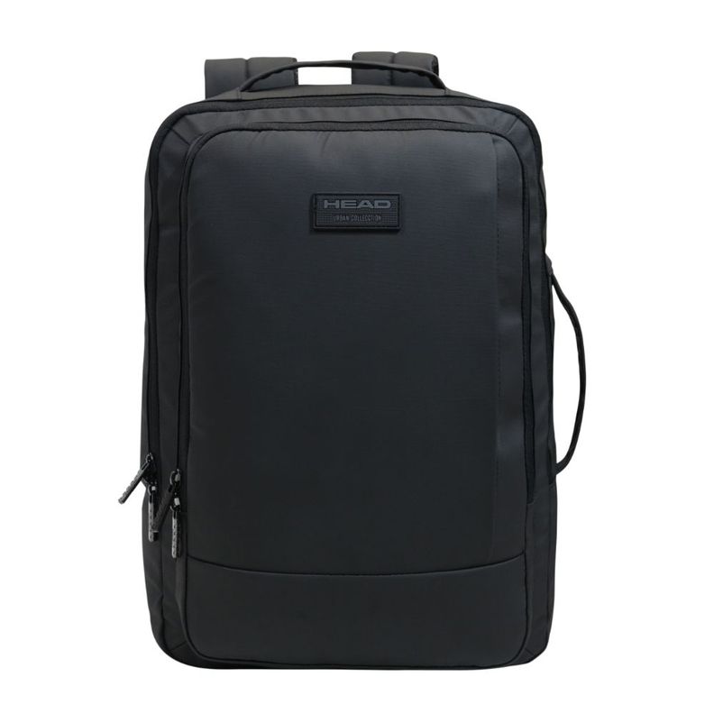 Mochila Ejecutiva Expandible Trip Reverse Negro Head-1