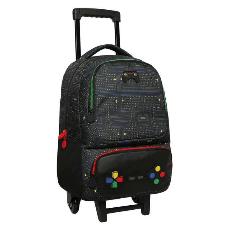 Pack Bakan Escolar Control Game Negro Head-1