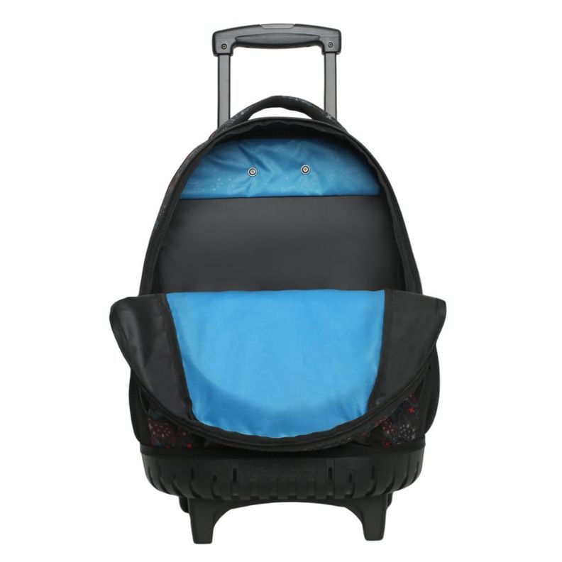 Mochila Infantil Carro New Kodiac Future Gamer Negro Head-3