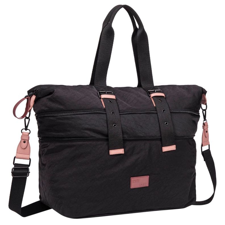 Bolso Cartera Expandible Montana Negro Calu-1