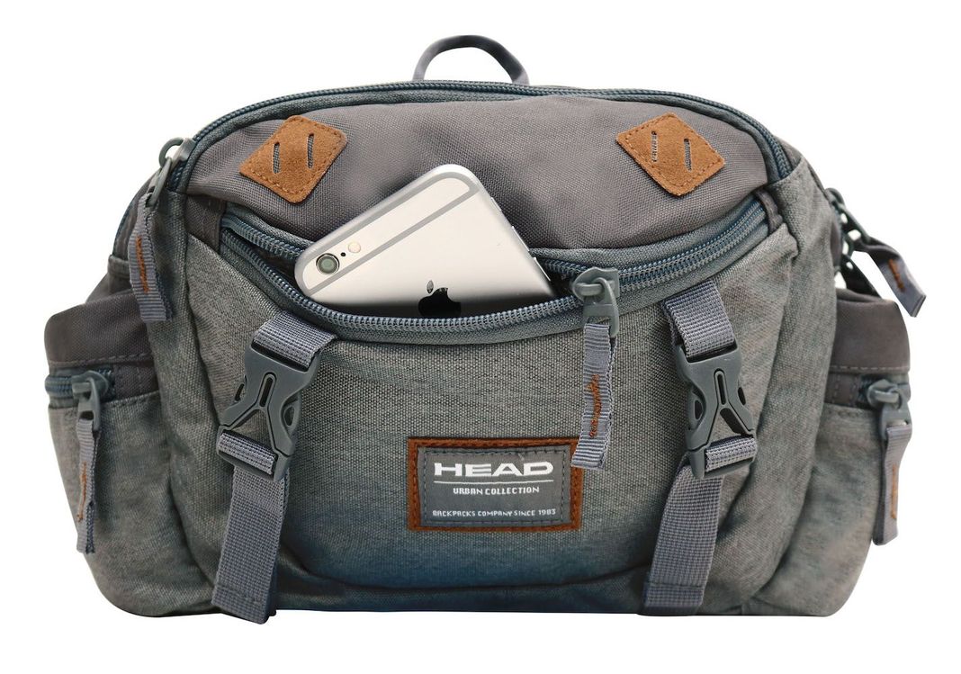 Banano Trekking Outdoor Melange Gris Head-3