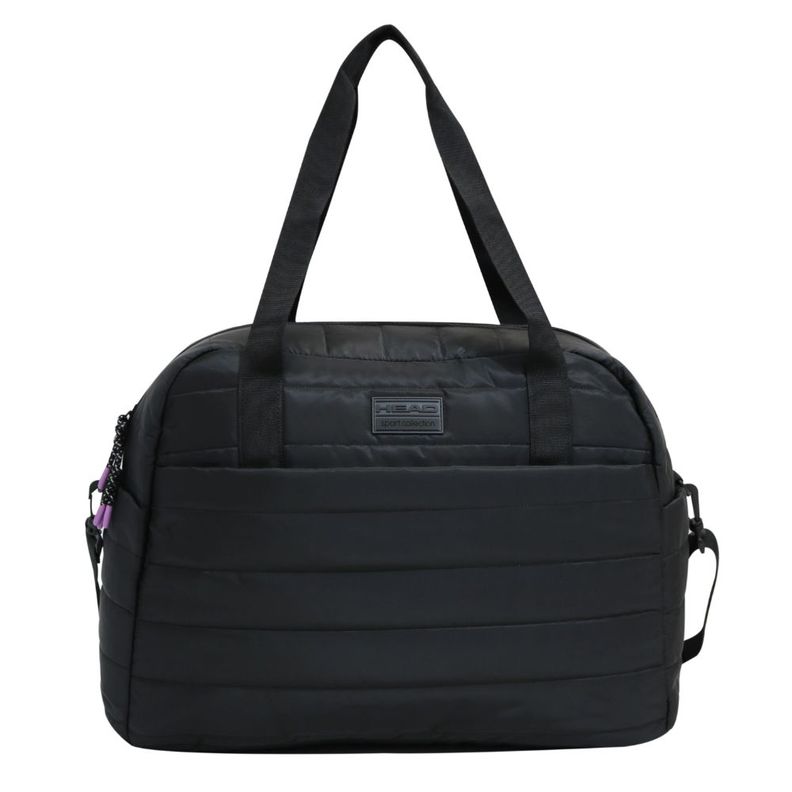 Bolso Mujer Big Buda Microfibra 53 Lts Negro Head-1