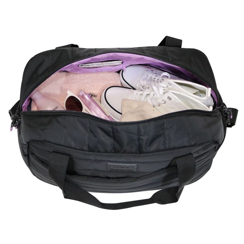 Bolso Mujer Big Buda Microfibra 53 Lts Negro Head-2