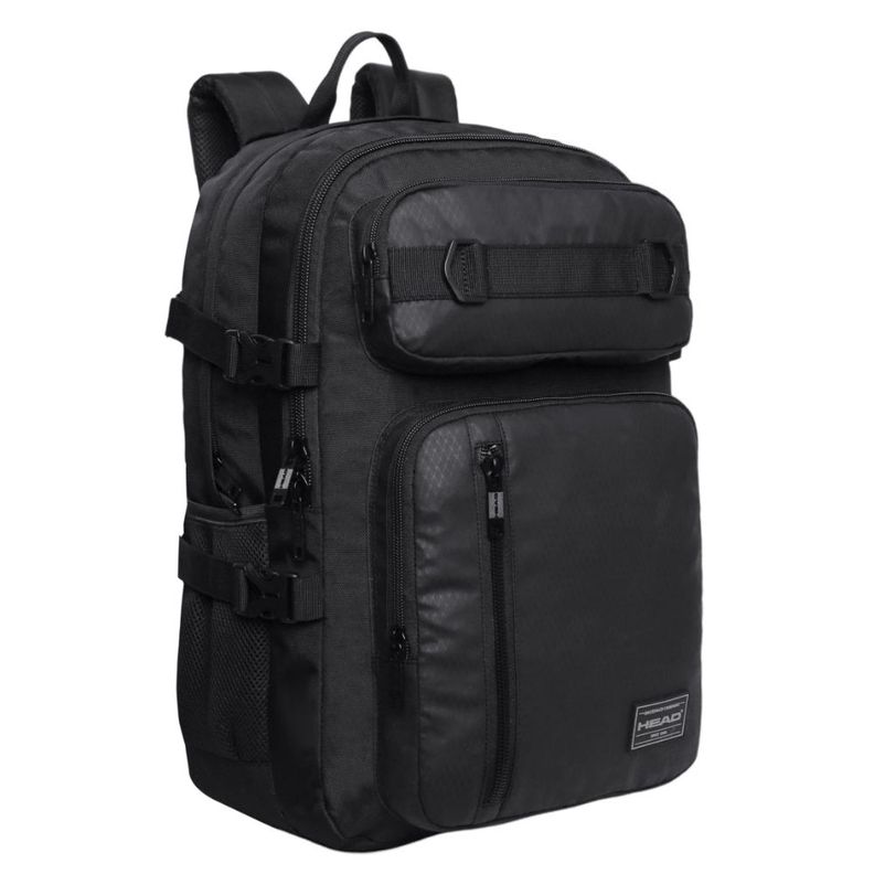Mochila Ejecutivas Hombre Logan Reverse Negro Head-0