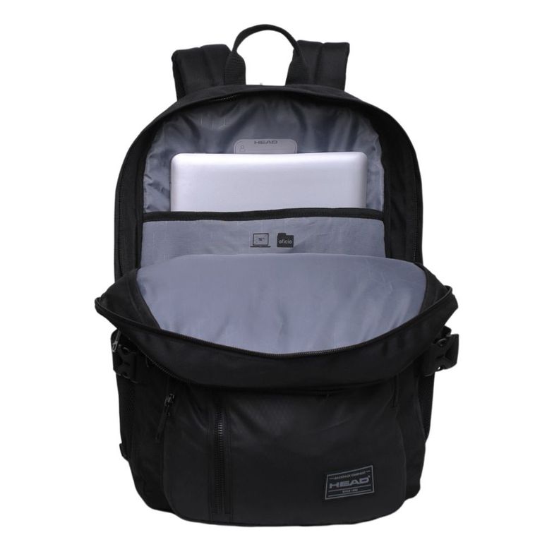 Mochila Ejecutivas Hombre Logan Reverse Negro Head-2