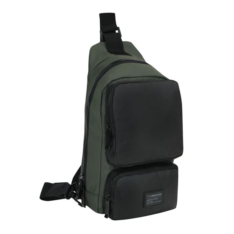 Mochila Crossbody Judo Reverse Verde Head-0