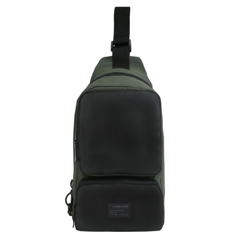 Mochila Crossbody Judo Reverse Verde Head-1