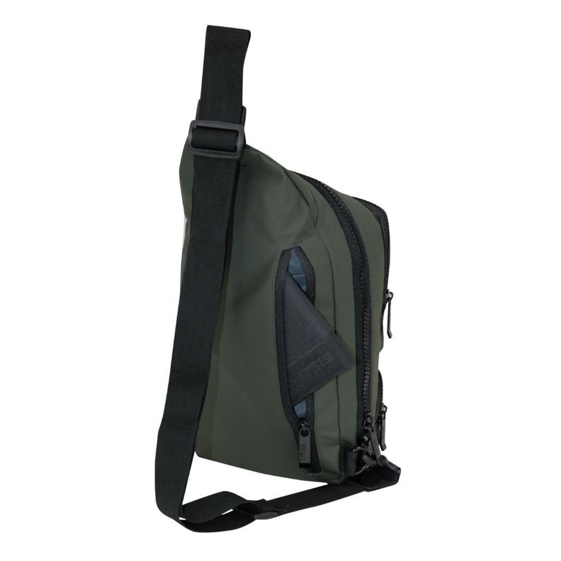 Mochila Crossbody Judo Reverse Verde Head-3