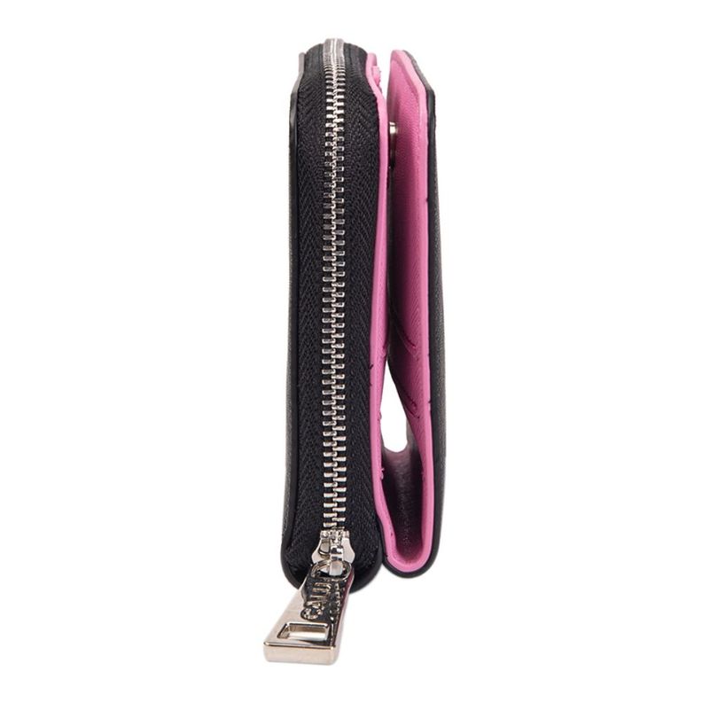 Billetera Tarjetero Holly Negro Calu-3