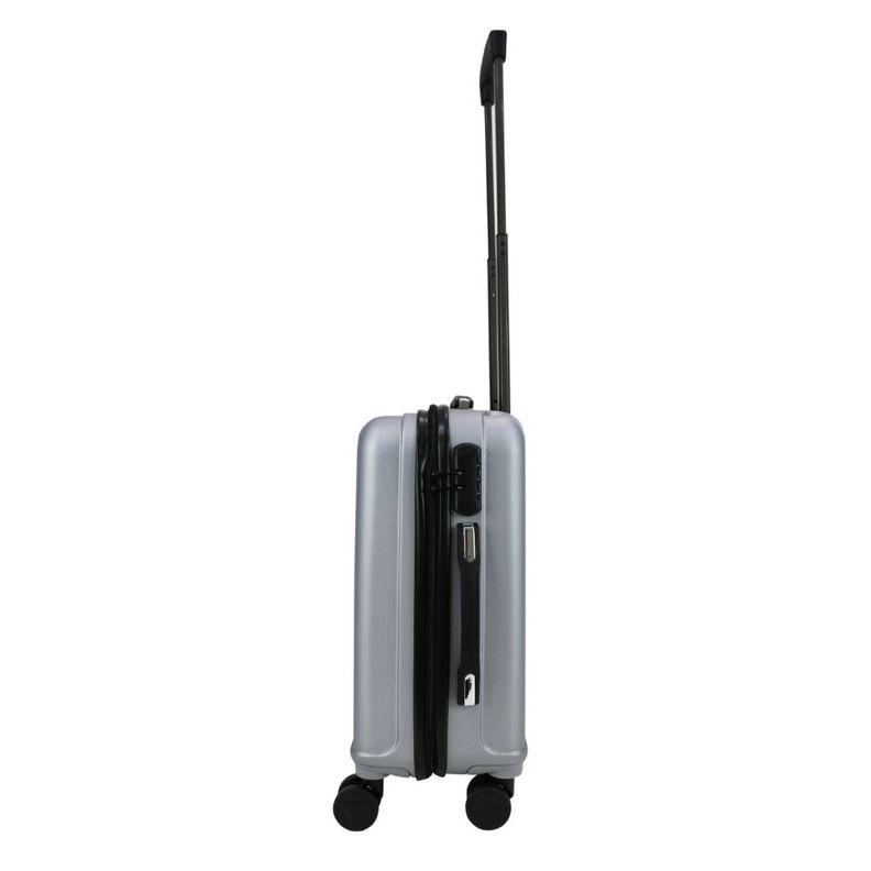 Maleta Cabina Brasilia S 8 Ruedas Plata Head-4