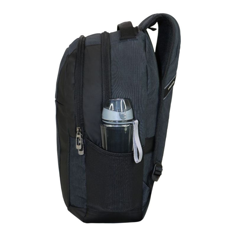 Mochila Ejecutiva Notebook Porter Melange Gris Oscuro Head-6