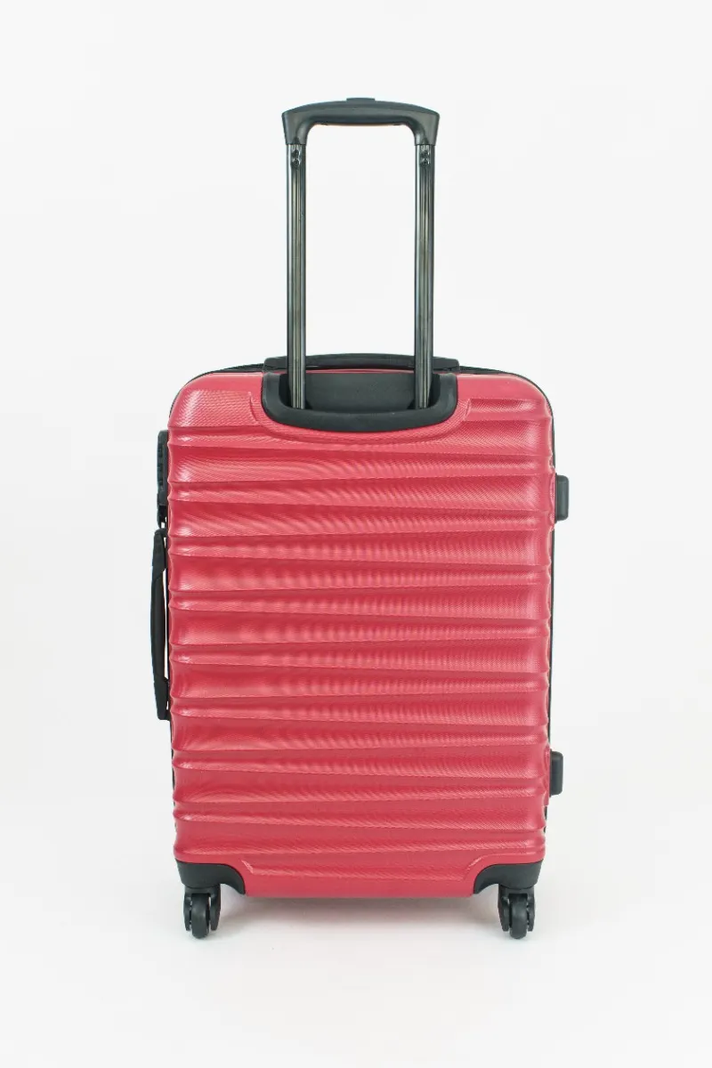 Maleta Viaje Ginebra M ABS Rojo Head-4