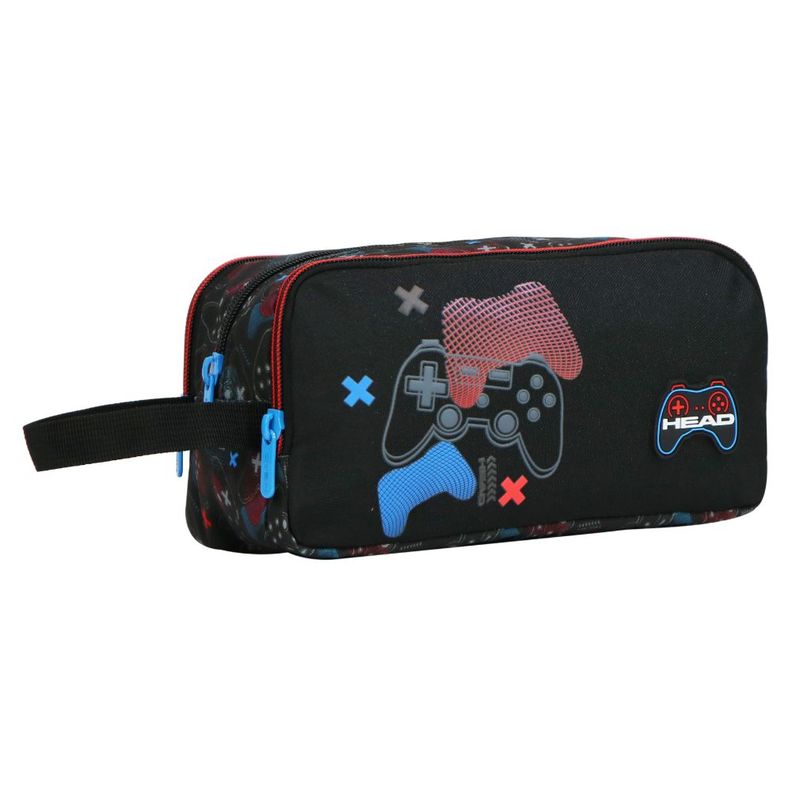 Estuche Infantil Hombre Atos Future Gamer Negro Head-0