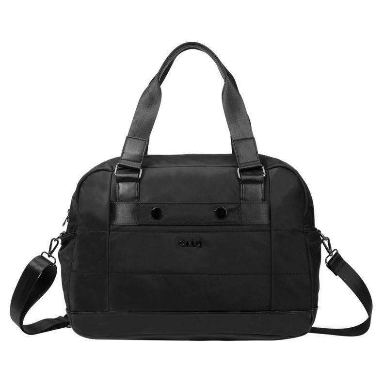 Bolso Cartera Ursula Microfibra Negro Calu-1