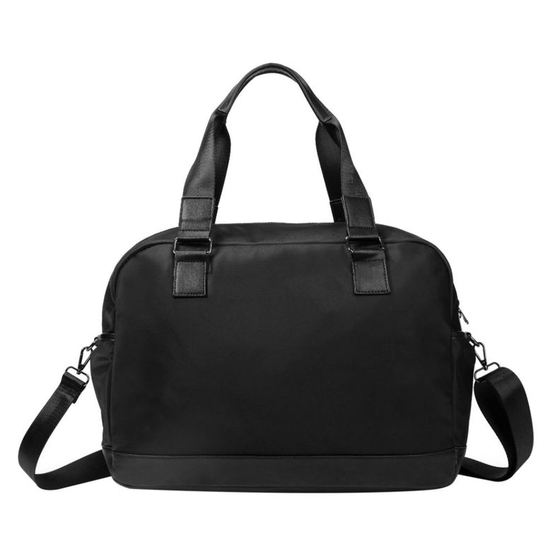 Bolso Cartera Ursula Microfibra Negro Calu-5