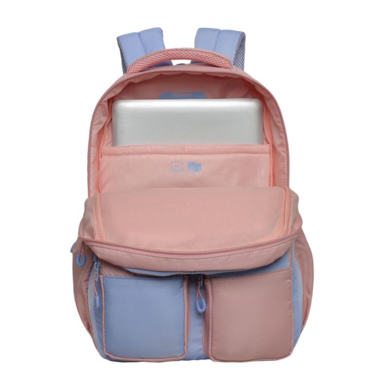 Mochila Kawaii Mujer Twist Block Celeste Head-4