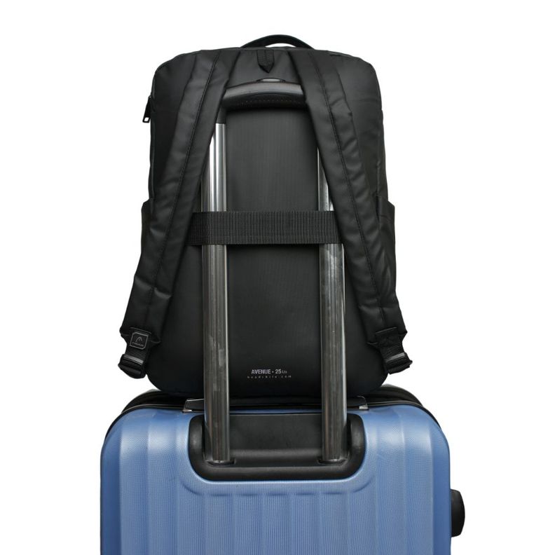 Mochila Ejecutiva Avenue Reverse Negro Head-4
