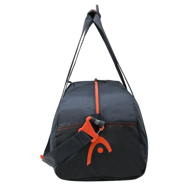 Bolso Deportivo Básico Musso Gris Naranjo Head-3