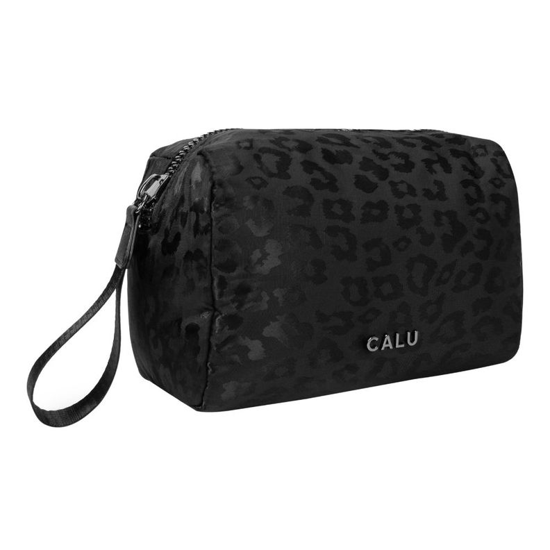 Neceser Capacidad Kurt Leopardo Negro Calu-0