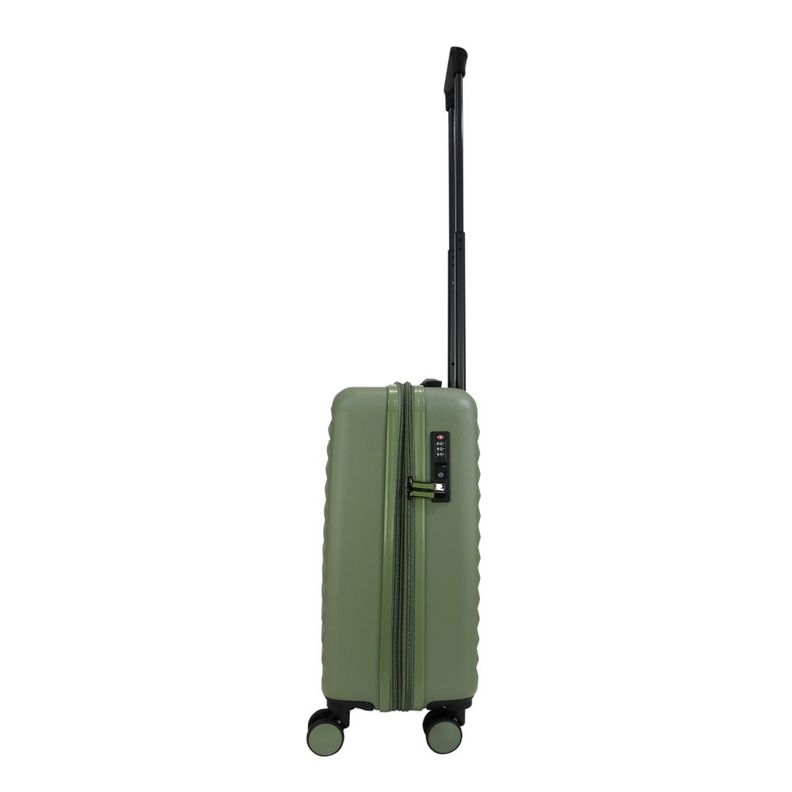 Maleta Cabina Toronto S Expandible TSA Verde Olivo Head-5