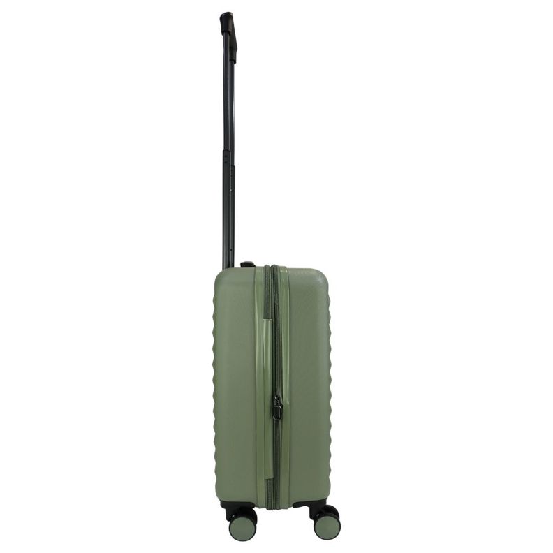 Maleta Cabina Toronto S Expandible TSA Verde Olivo Head-6