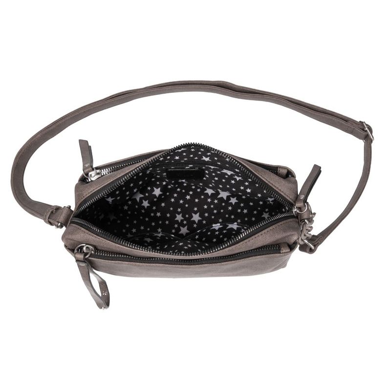 Cartera Pixie 3 Bolsillos Cafe Calu-3