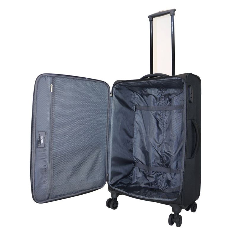 Maleta Blanda Tela Madrid M New Negro Head-2