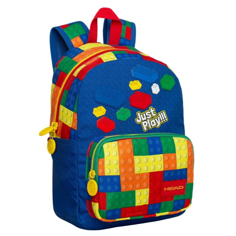 Mochila Infantil Niño Pop Bloques Multicolor Head-0