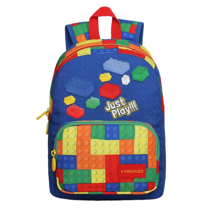 Mochila Infantil Niño Pop Bloques Multicolor Head-1