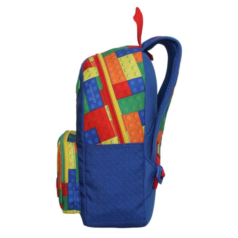 Mochila Infantil Niño Pop Bloques Multicolor Head-3