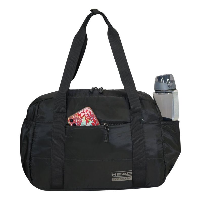 Bolso Deportivo Duvet Negro Head-3