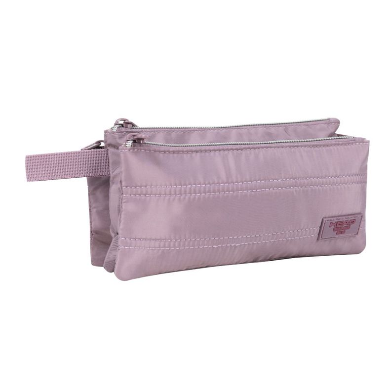 Estuche Triple Celerio Quilt Dusty Morado Head-0
