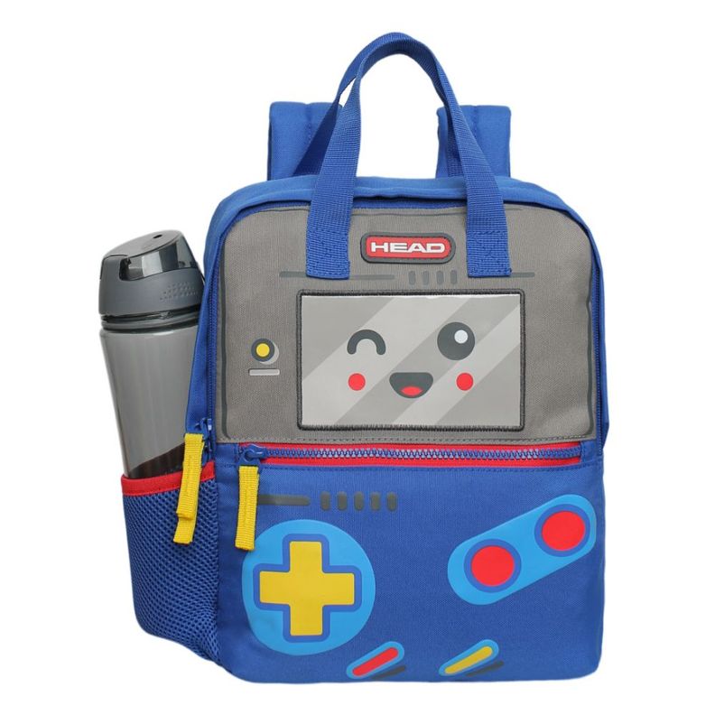 Mochila Infantil Niño Pepa Video Game Azul Head-1