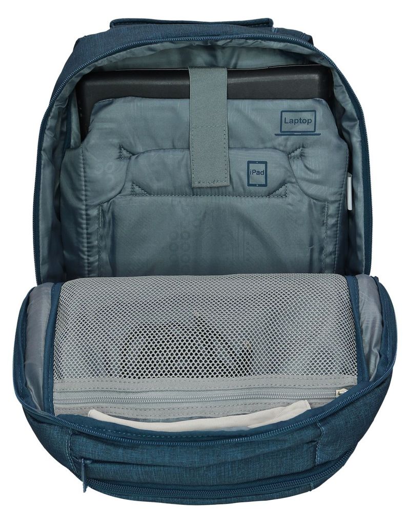 Mochila Porta Laptop Pronet M Azul Piedra Head-3