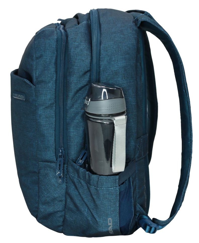 Mochila Porta Laptop Pronet M Azul Piedra Head-6