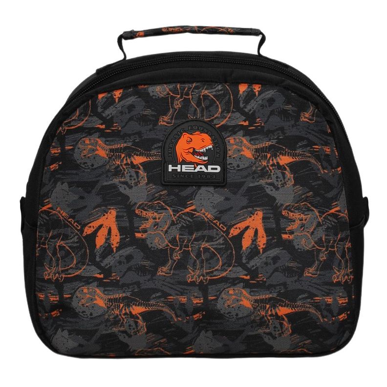 Pack Top Escolar Camo Dino Naranjo Head-2
