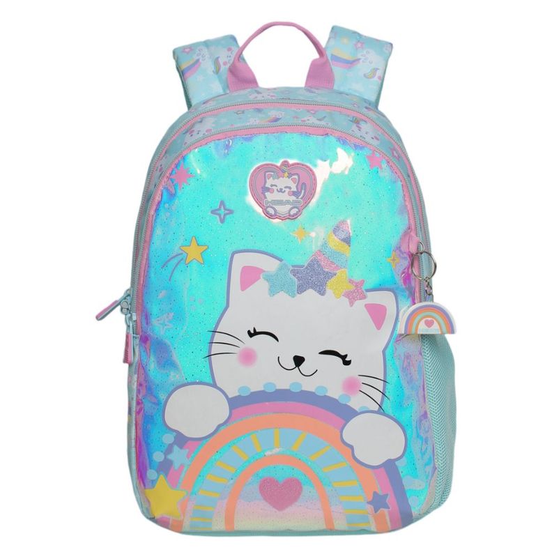 Mochila Infantil Niña Bionica Gaticornio Menta Head-1