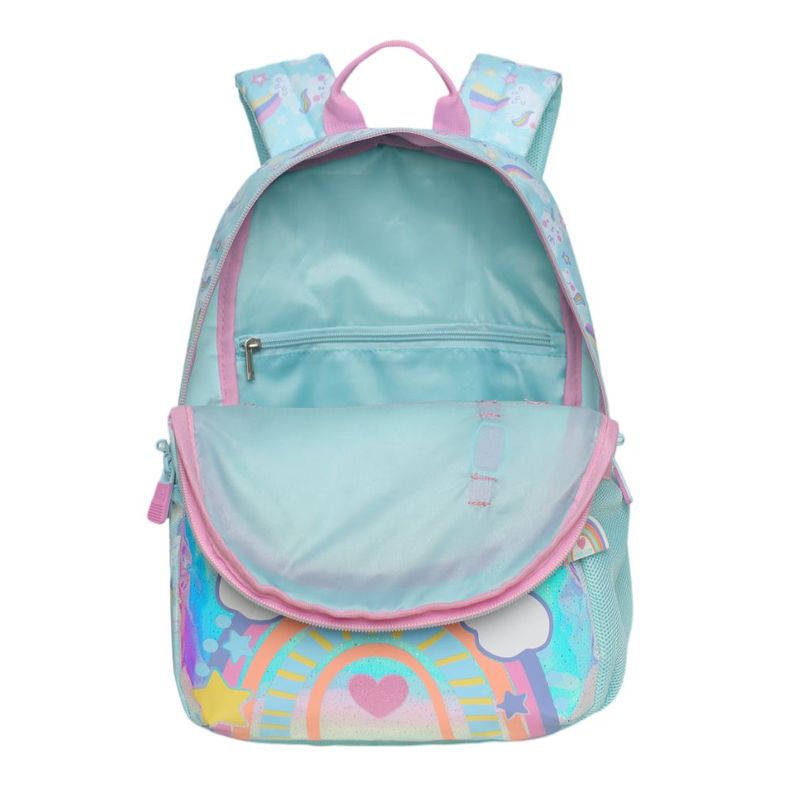 Mochila Infantil Niña Bionica Gaticornio Menta Head-2