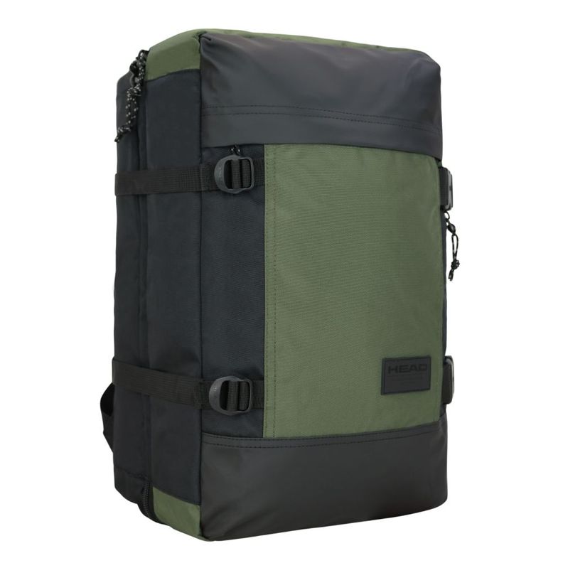 Bolso Mochila Viaje Maverick Verde Militar Head-0