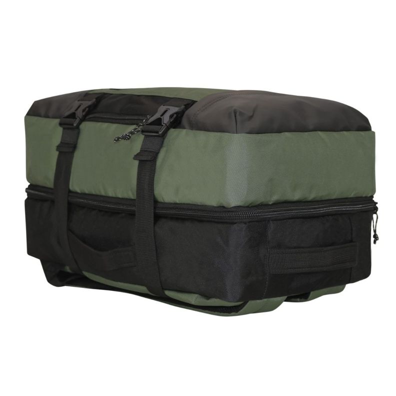 Bolso Mochila Viaje Maverick Verde Militar Head-3