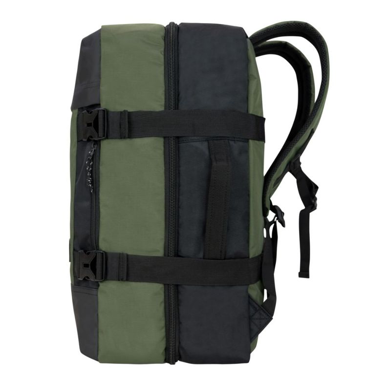 Bolso Mochila Viaje Maverick Verde Militar Head-5